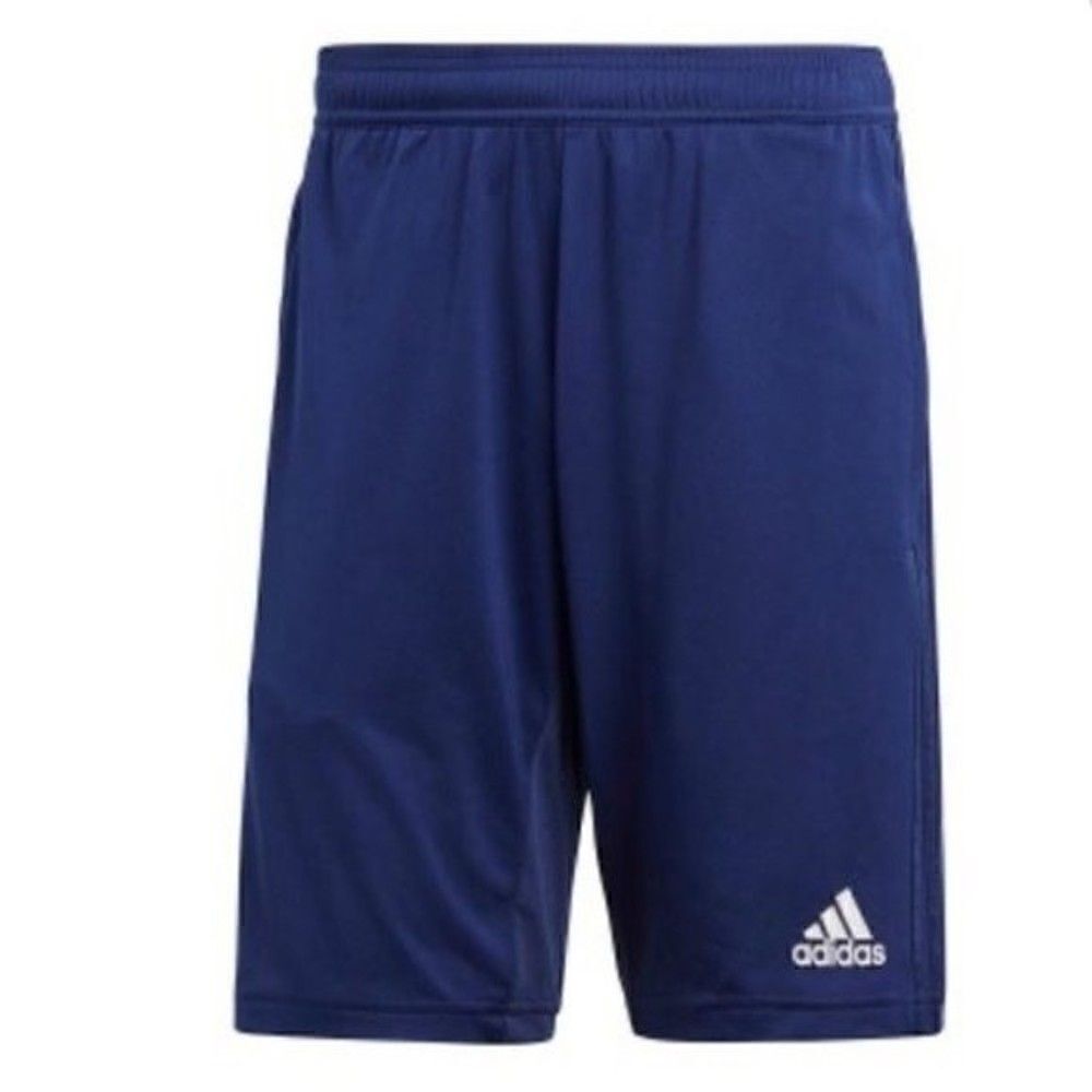 Adidas Condivo 18 training shorts girls large BoxN sz 13 to 14Y blue soccer